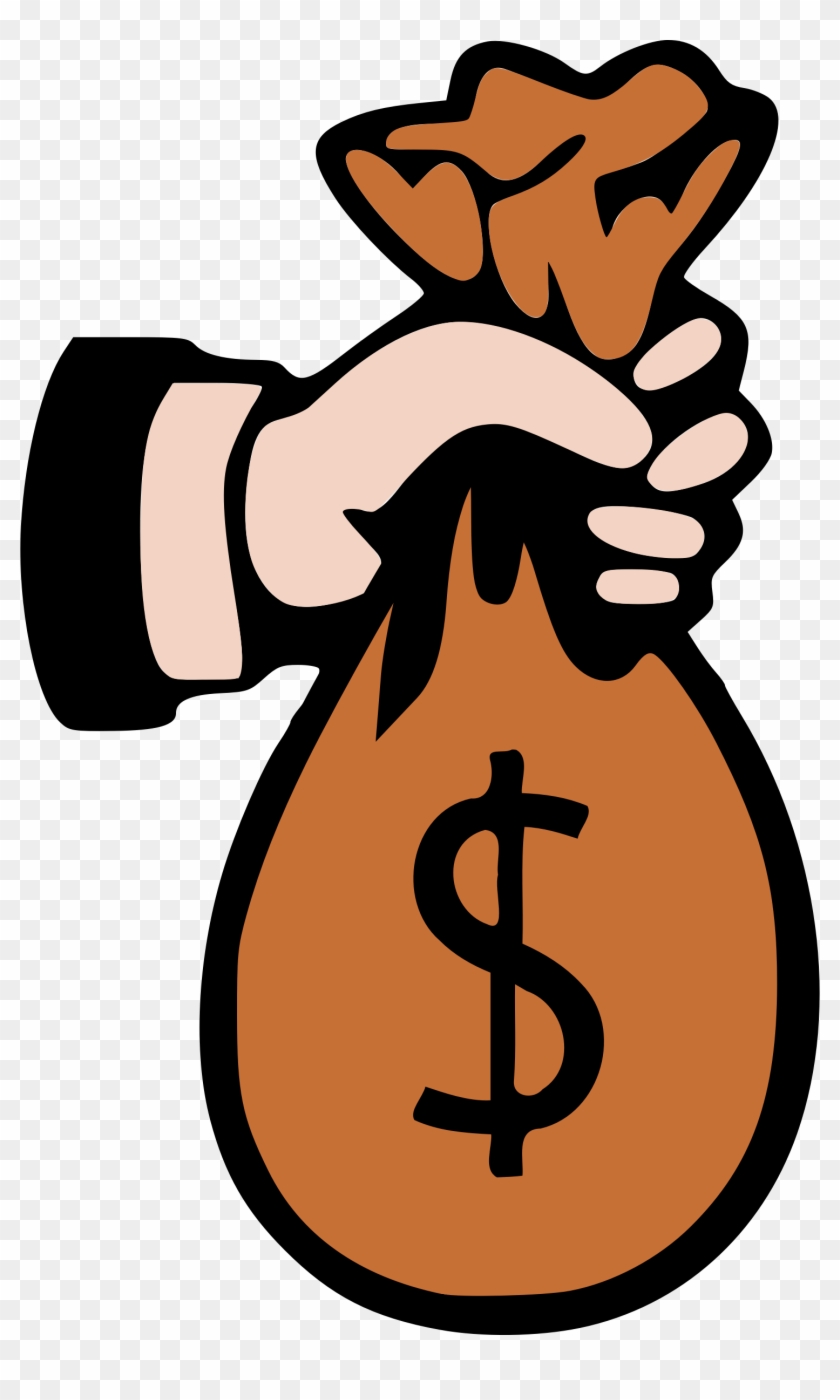 Clip Art - Money Bag Clipart #4866