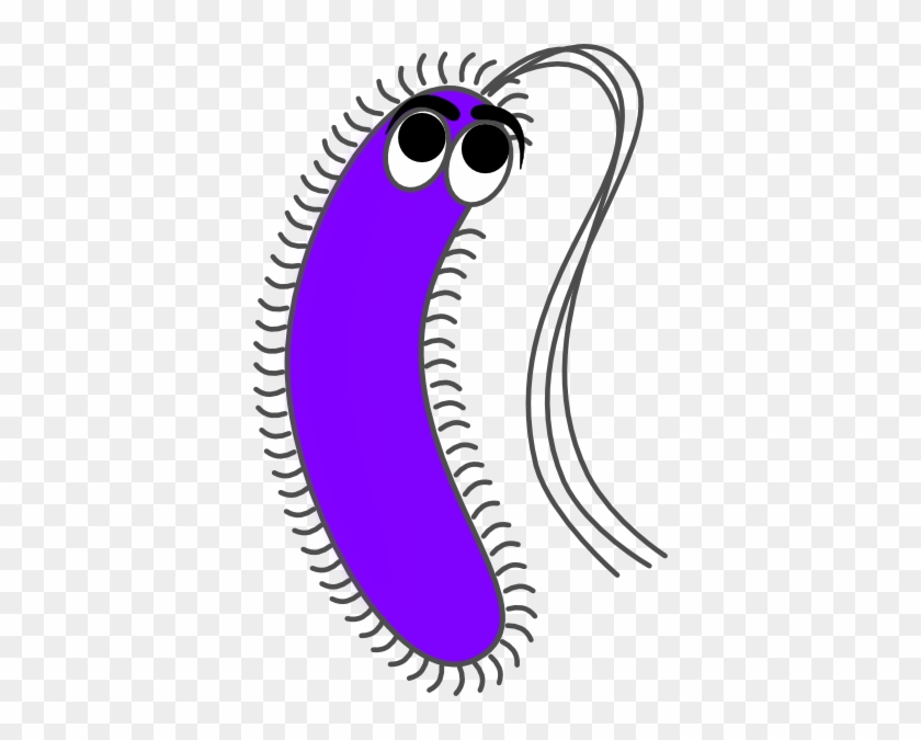 Bacteria Funny Clip Art - Gram Negative Bacilli Cartoon #4882