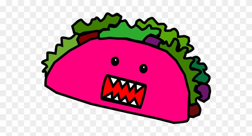 Taco Clip Art Clipart - Cartoon Taco #4918