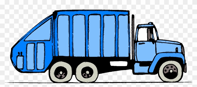 Pretty - Clip Art Garbage Truck #4894