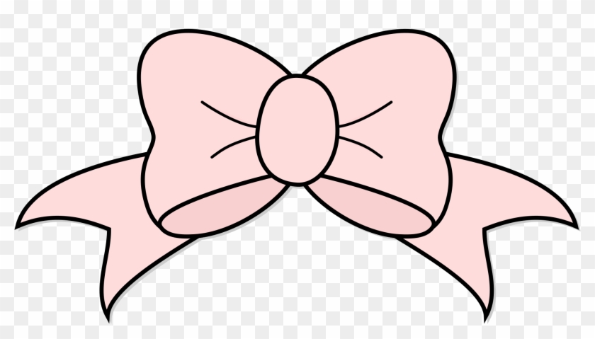 Pink Bow Drawing #4977
