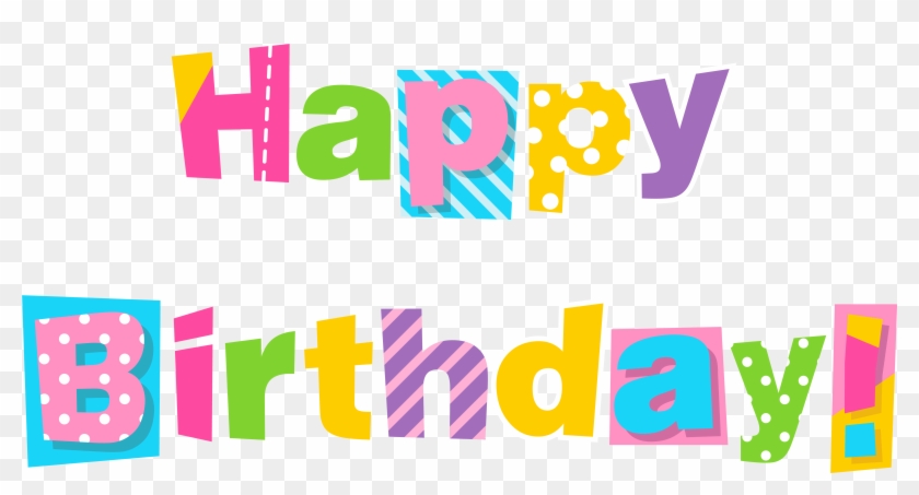 Happy Birthday Banner Clip Art Free Clipart Images - Transparent Happy Birthday Clipart #5003