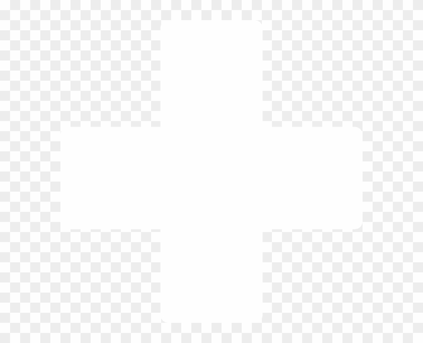 White Cross Clip Art At Clker - White Cross Logo Png #4973