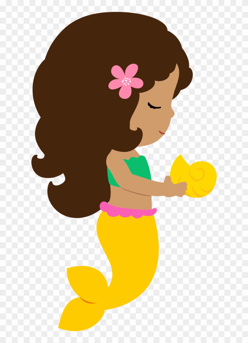 Unterwasser, Meerjungfrauen, Geburtstage, Applikationen, - Mermaid Clipart Png #5113