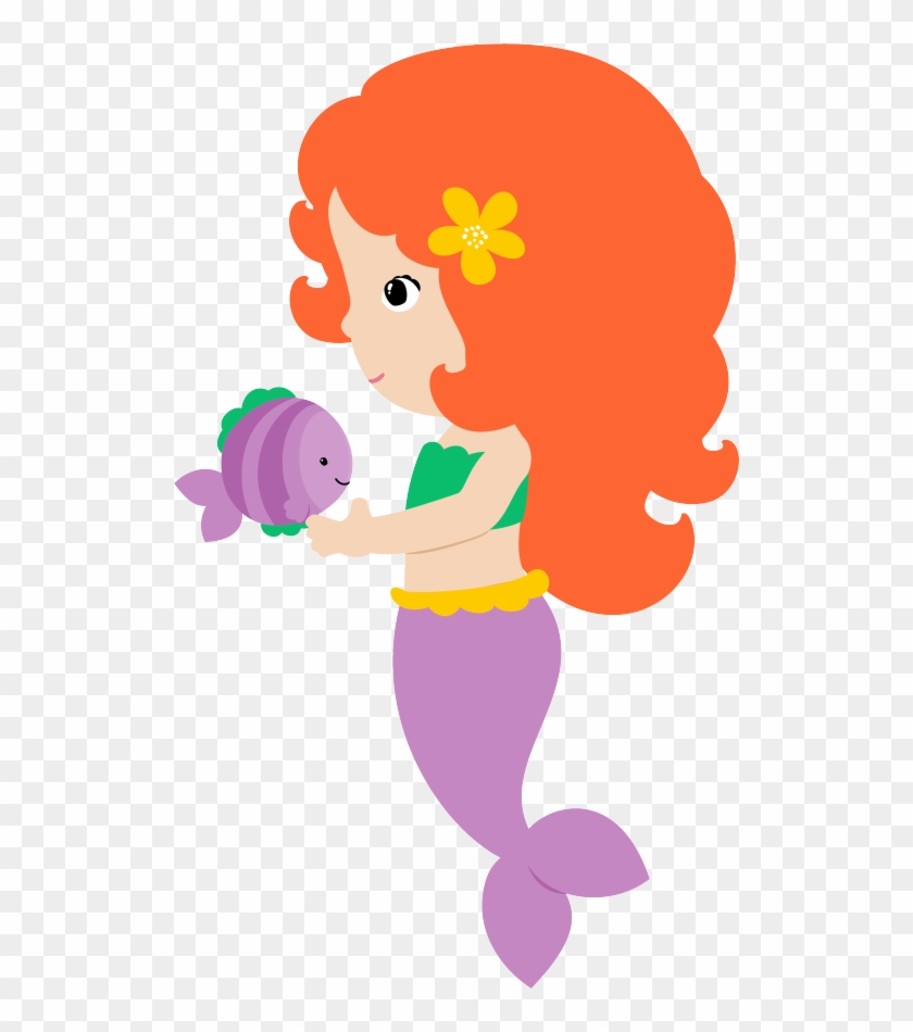 I Mermaids And Sealife - Mermaid Clipart #5165