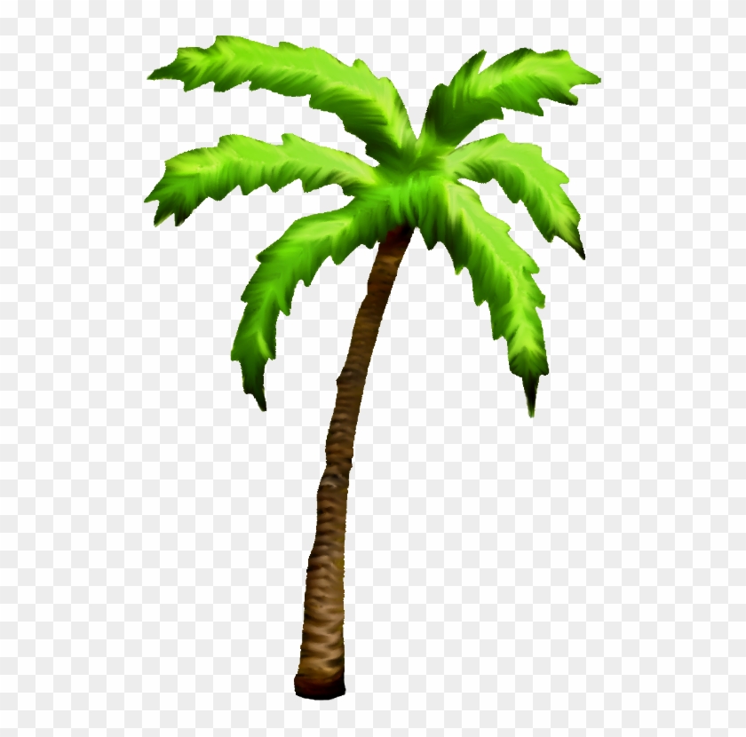 Palm Tree Clipart Tropical Coconut - Palm Tree Clipart Tropical Coconut #530