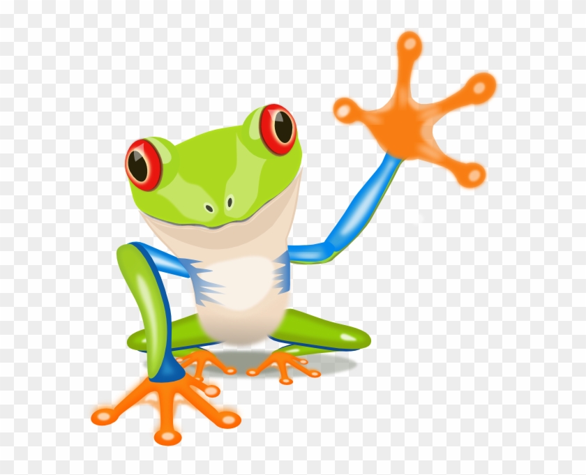 Jungle Frog Cliparts - Tree Frog Clipart #5251