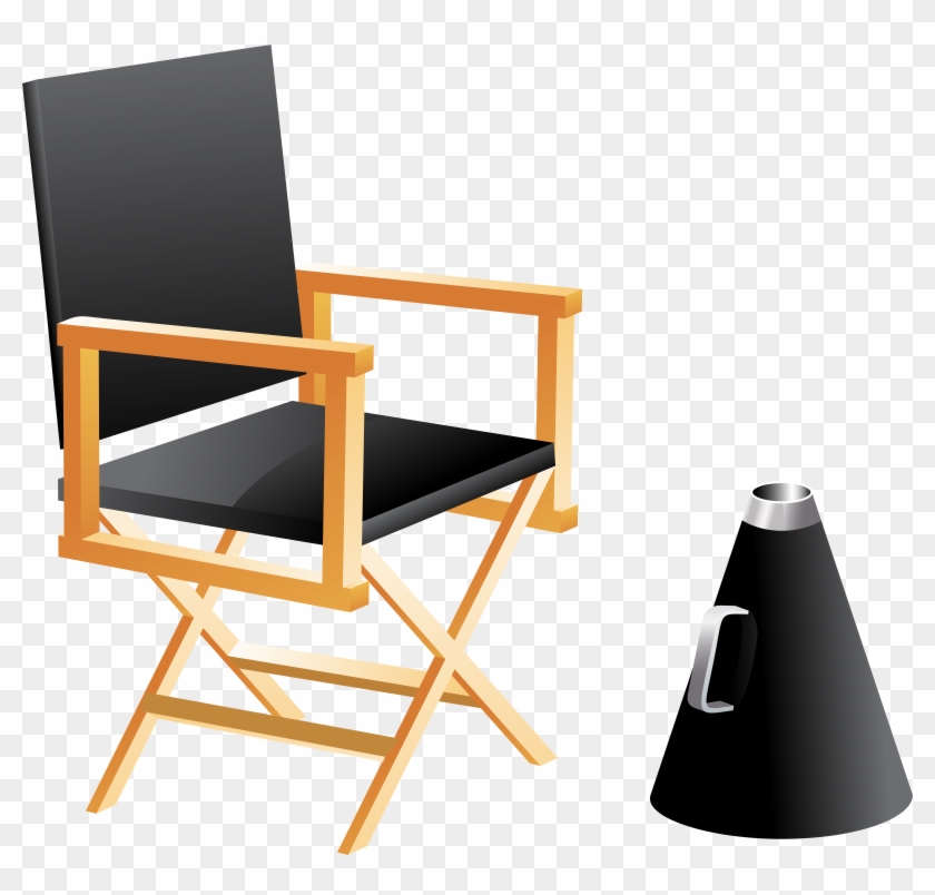 Directors Chair And Megaphone Png Clip Art - Directors Chair And Megaphone Png Clip Art #5314