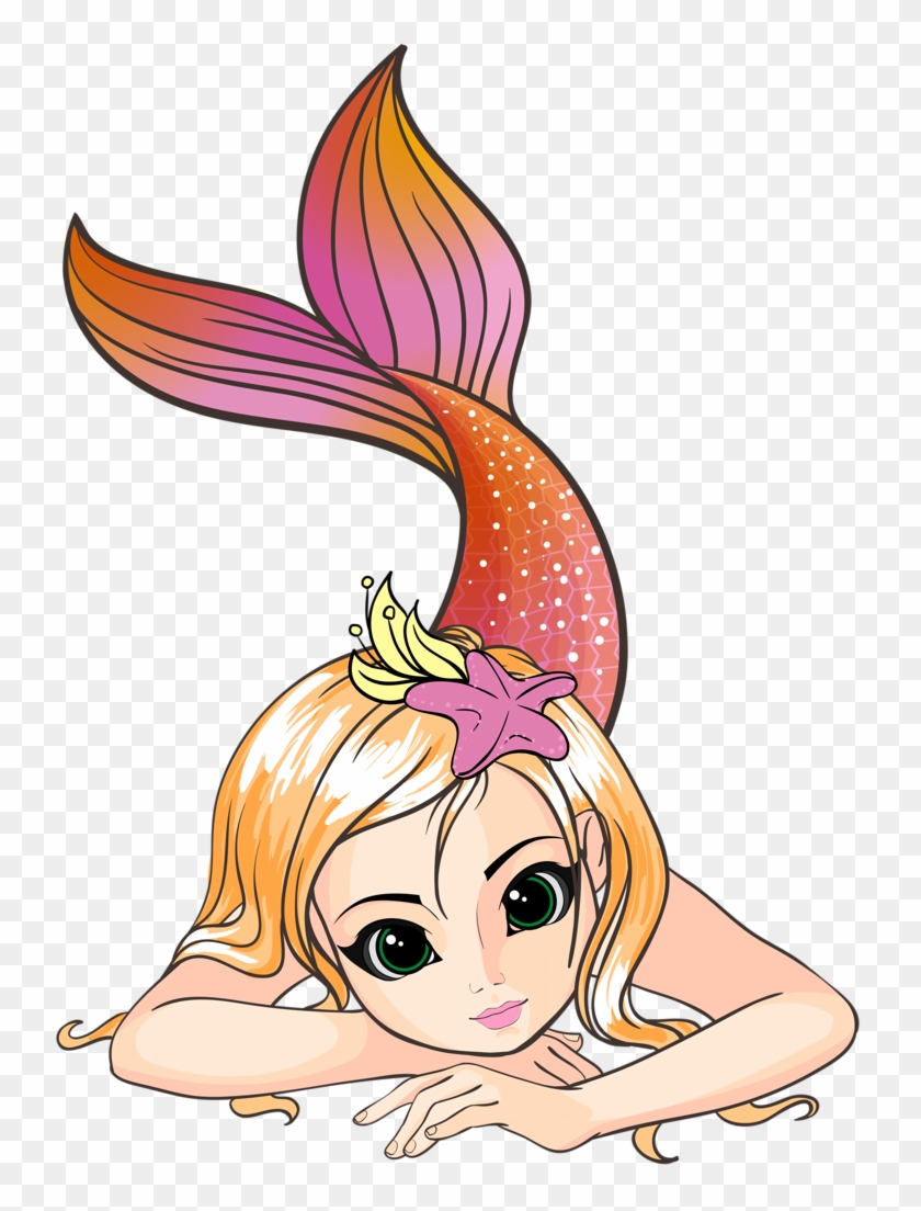 Mermaid Clipartbeach - Fairy Mermaid Clipart #5287