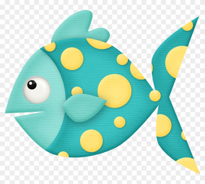 Teal Fish - Teal Fish Clipart #5298