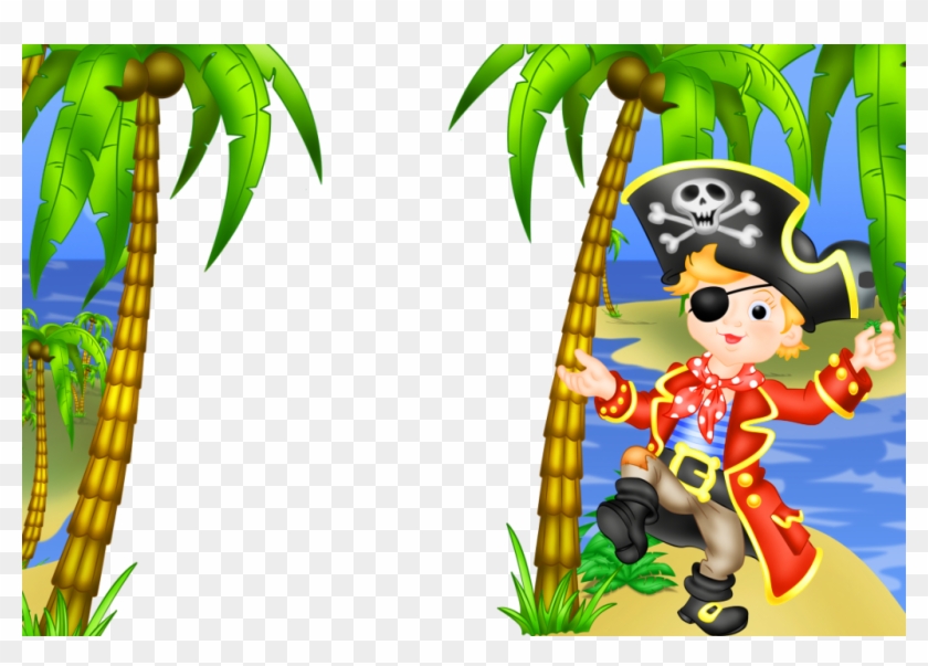 Kids Pirate Transparen Png Frame - Pirate Png Frame #5372