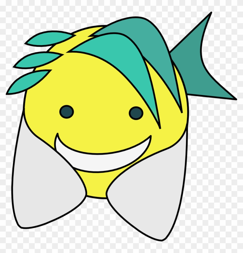 Fish 999px 116 - Happy Face Clip Art #5386