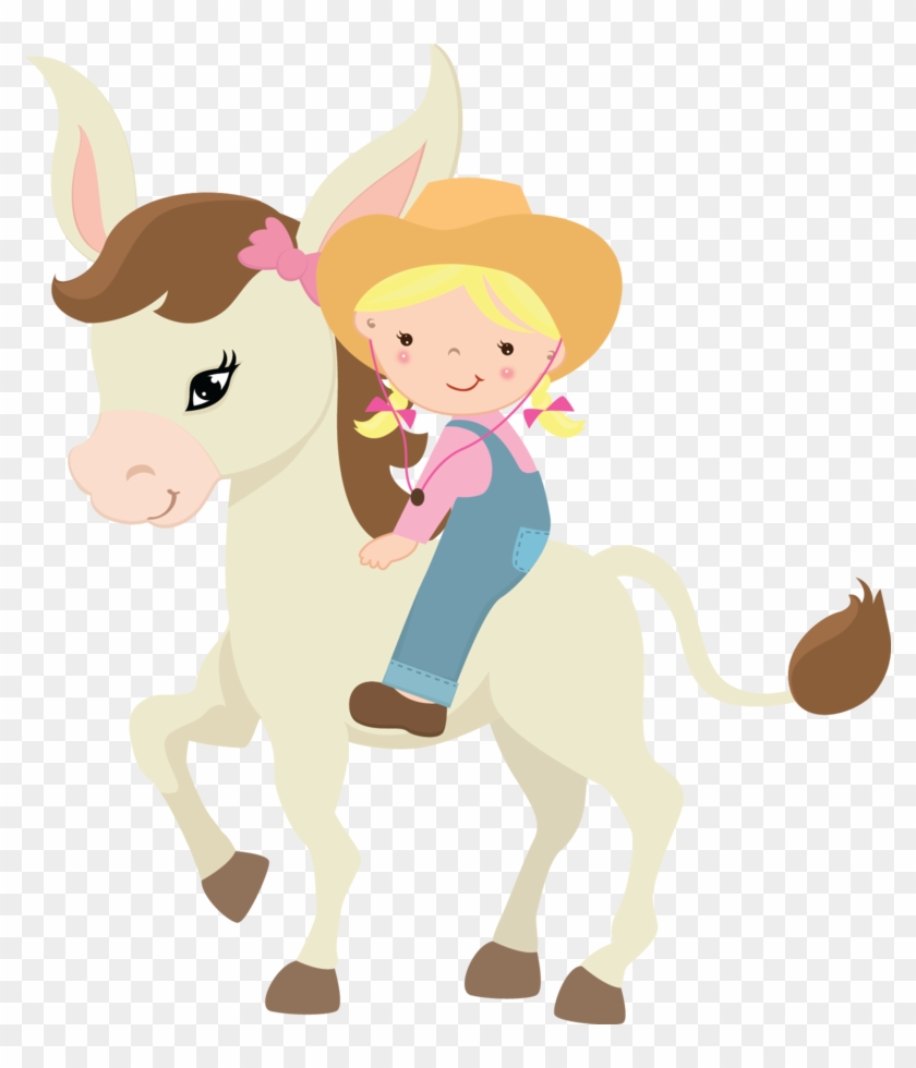 Cute Farm For Girls Clip Art - Farmgirl Clipart #5388