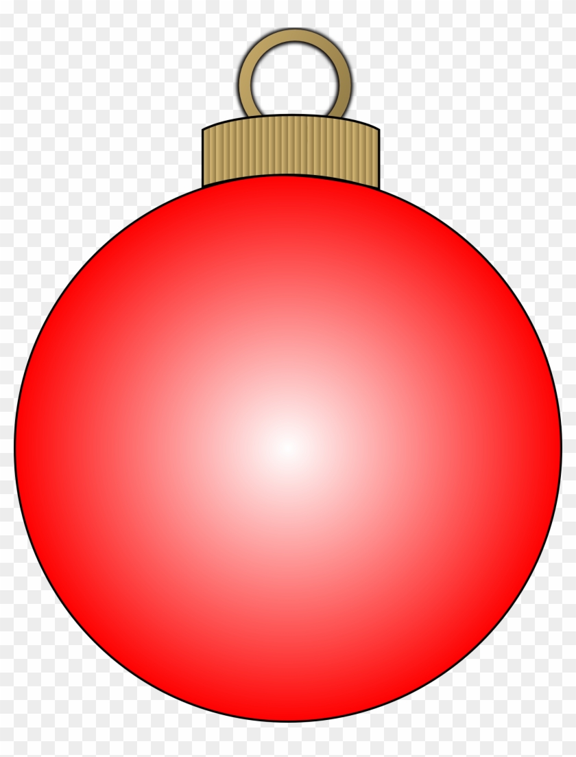 Clipart Christmas Bulb - Christmas Ball Clipart #5438