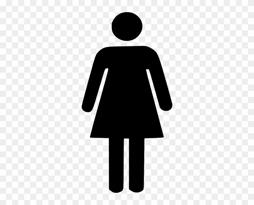 Women Clipart Woman Clip Art At Clker Vector Clip Art - Woman Bathroom Sign #5499