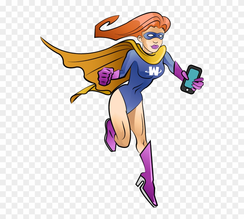 Superwoman Image Gallery Of Super Woman Clipart - Girl Super Villain Clipart #5536
