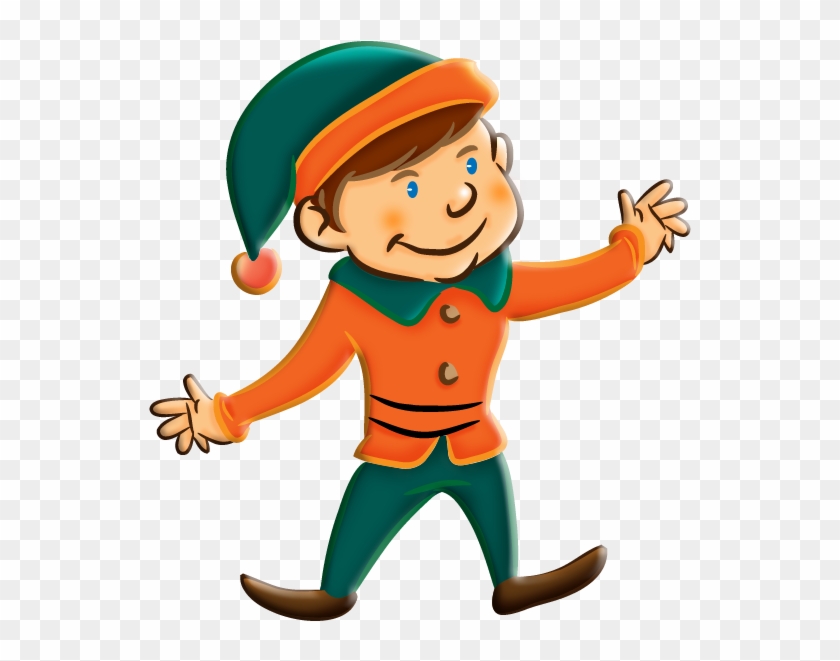 Christmas Elves On Christmas Elf And Clip Art Image - Clipart Picture Of Elf #5561