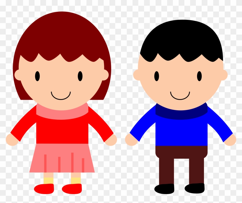 Clipart Girl Png Boy And Clip Art Images - Girl And Boy Cartoon - Free  Transparent PNG Clipart Images Download