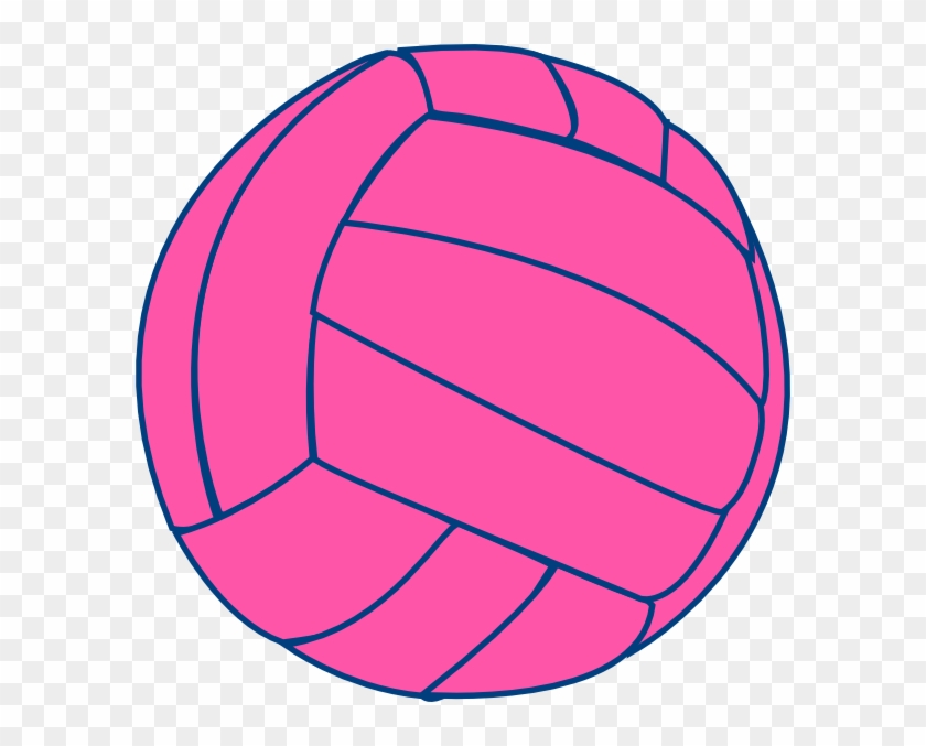 Pink Volleyball Transparent Background #5587