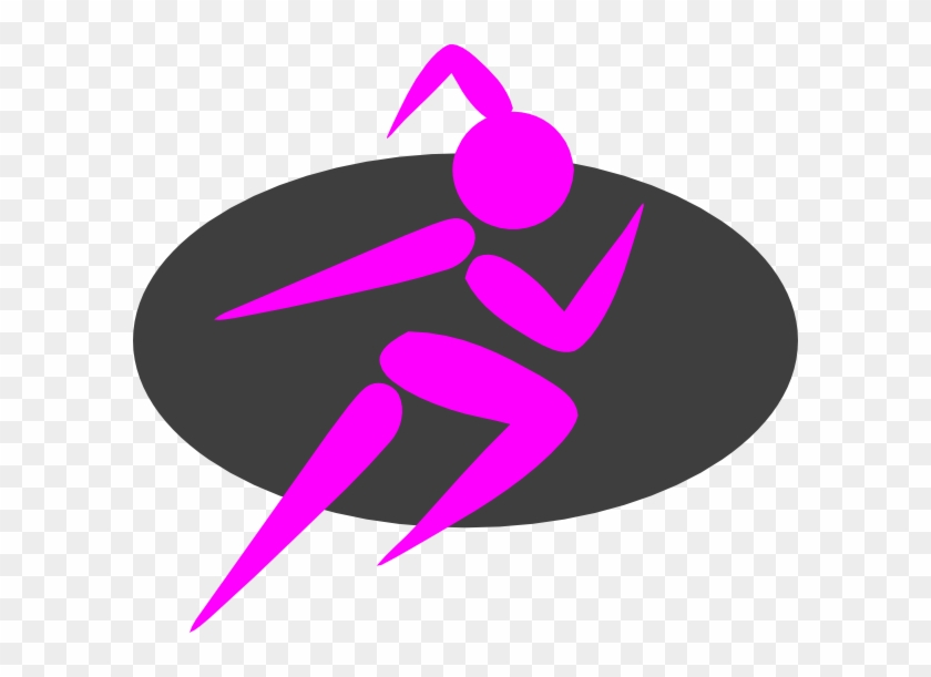 Girl Running Woman Running Clipart - Girl Runners Clipart #5607