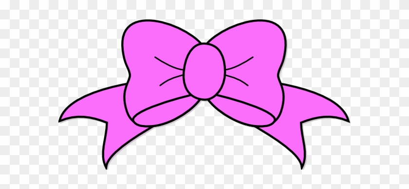 Bow Clip Art Vector Clip Art Free Image 7 - Pink Hairbow Clipart #5649