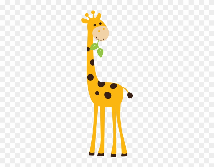 Baby Giraffe Clipart 4 Clip Art Baby Free Image - Animals And Tree Wall Sticker #5657