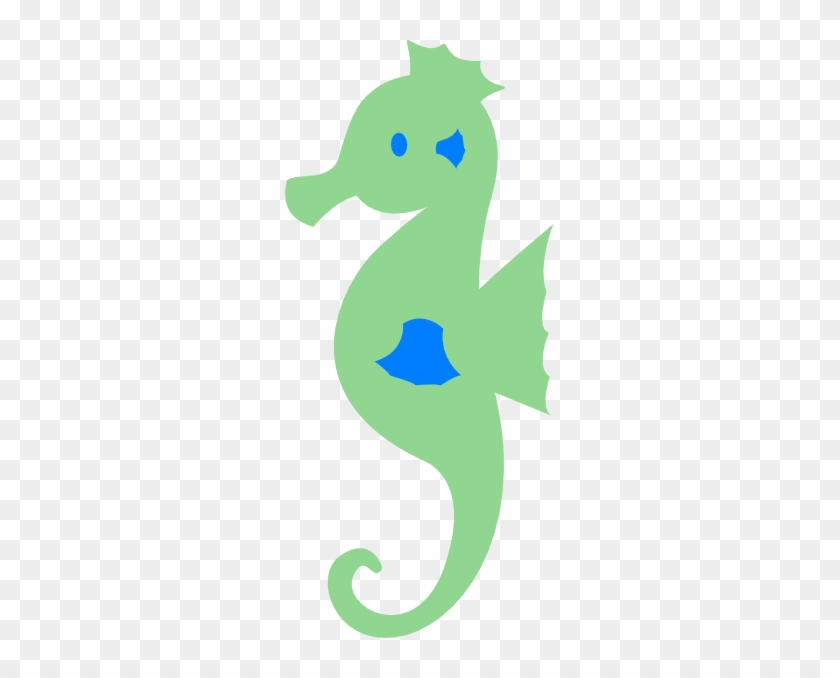 Sea Horse Clip Art - Sea Horse Clip Art Simple #5661