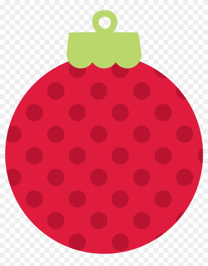 Photo By @daniellemoraesfalcao - Polka Dot Christmas Ornament Clipart #5719