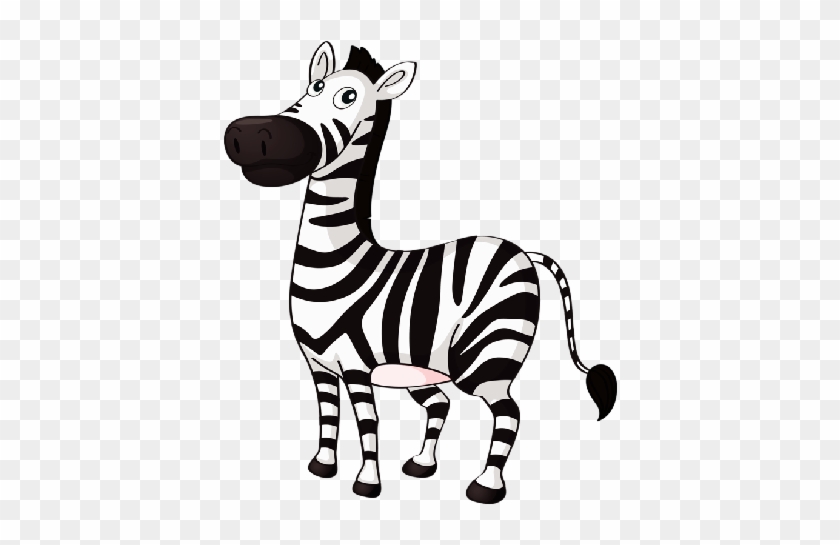 Cute Baby Zebra Zebra Cartoon - Zebra Clipart #5775