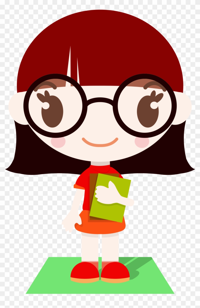 Clipart Girl With Glasses Cliparts Free Download Clip - Nerd Girl Clipart #5836