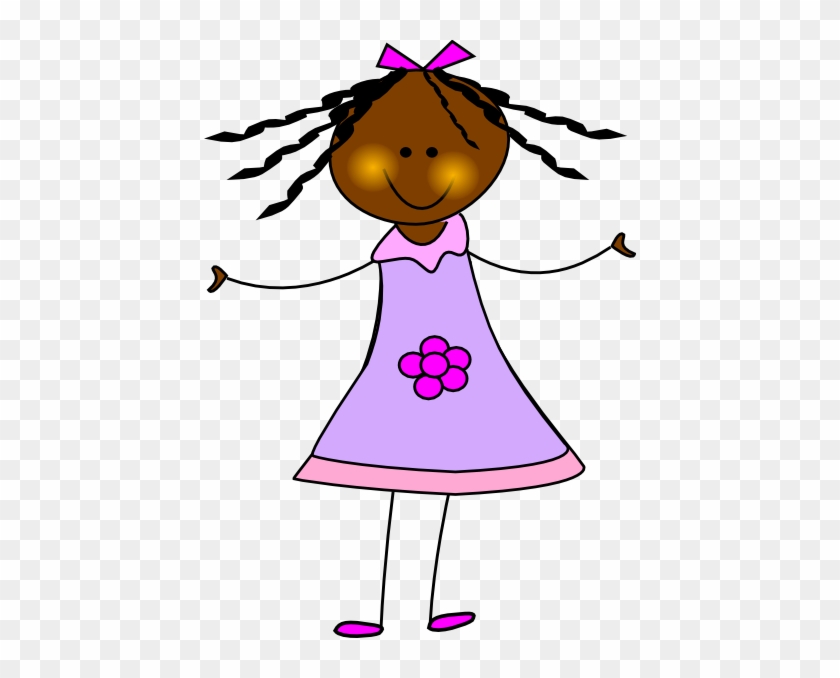 Black Girl Clipart 11 - African American Girl Clipart #5857