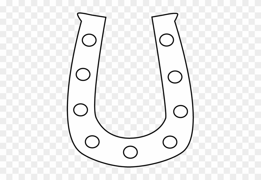 Horse Shoe Horseshoe Clip Art - Horseshoe Black Background #5859