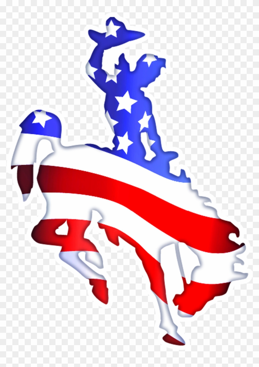 Wyoming Bucking Horse Logo Clipart - Tom Balding #5872