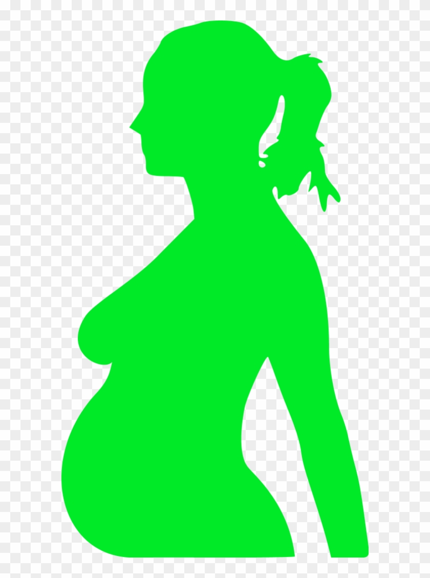 Pregnancy Woman Ovulation Clip Art - Pregnancy Woman Ovulation Clip Art #5891