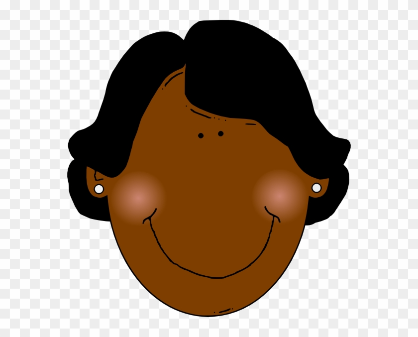 Black Woman Clipart Png - Clipart Black Woman Face #5899