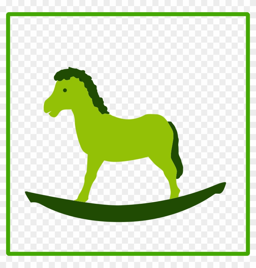 Green Horse Clipart - Icon #5958