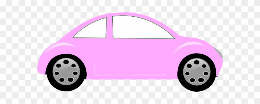 Baby Cars Clipart Pink Car Clip Art At Clker Com Vector - Car Baby Clip Art #6086