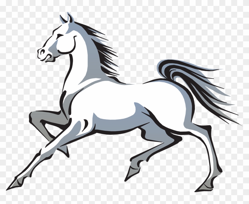 Horse Clip Art - Mustang Horse Clip Art #6166