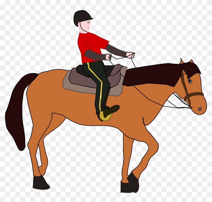 Western Horse Riding Clipart 20 - Horse Riding Clipart #6196