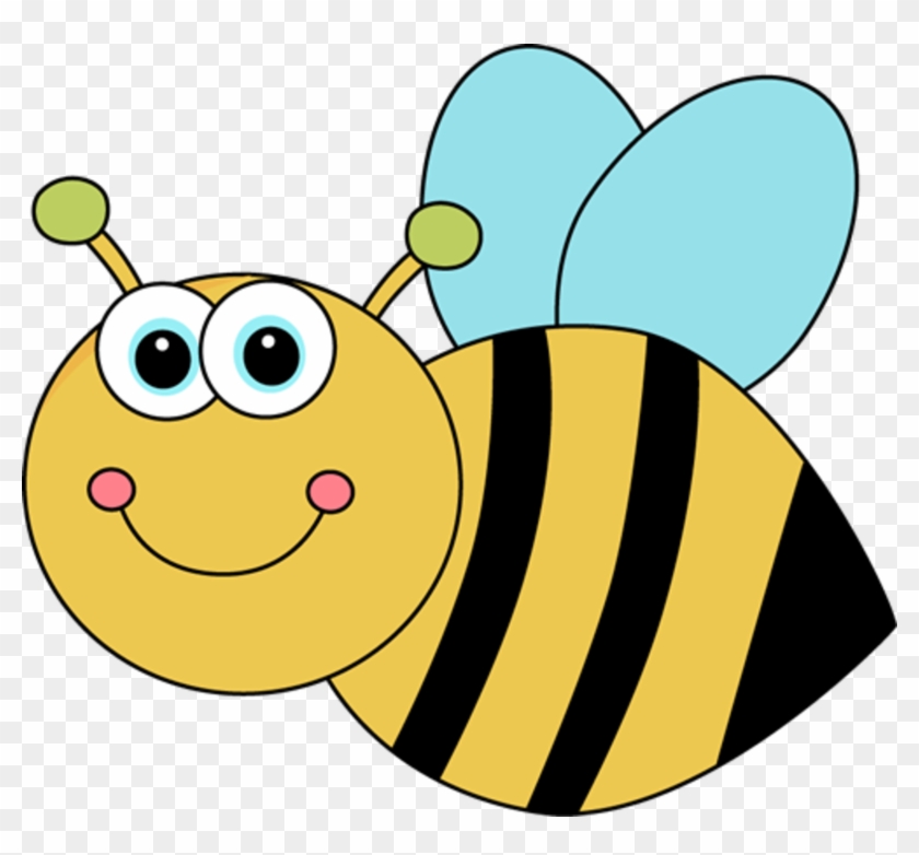 Cute Cartoon Bee - Bee Clip Art #6221