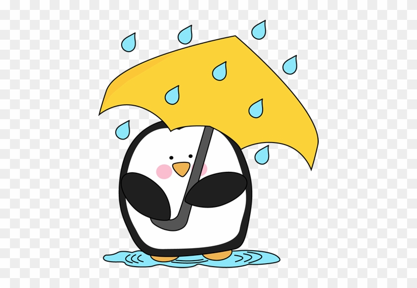 Penguin In The Rain - Happy Valentines Day Jokes #6234