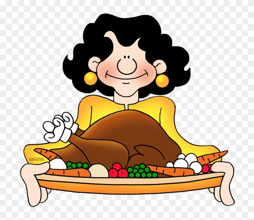 Thanksgiving Feast Clip Art #6264