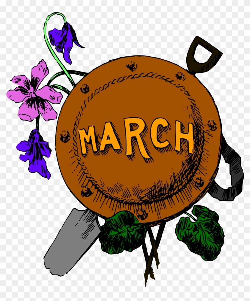 Clipart - Month Of March #6348