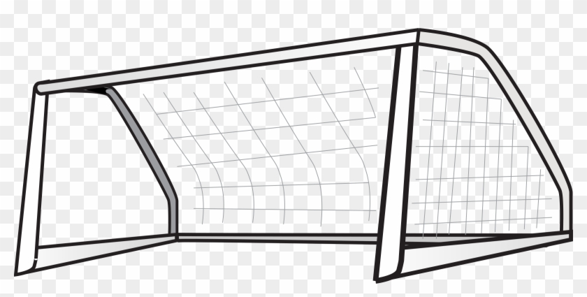 Clip Arts Related To - Soccer Goal Clipart #6412