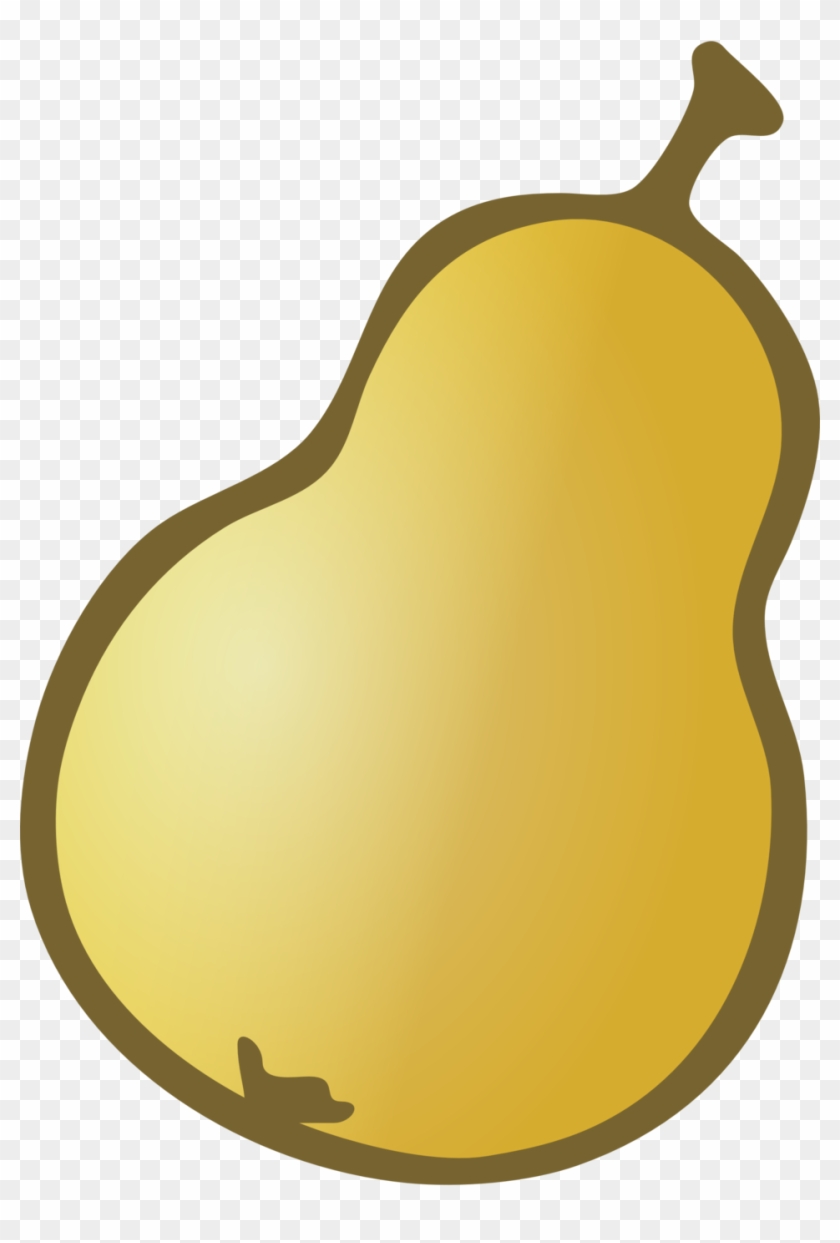Illustration Of A Pear - Pear Clip Art #6434
