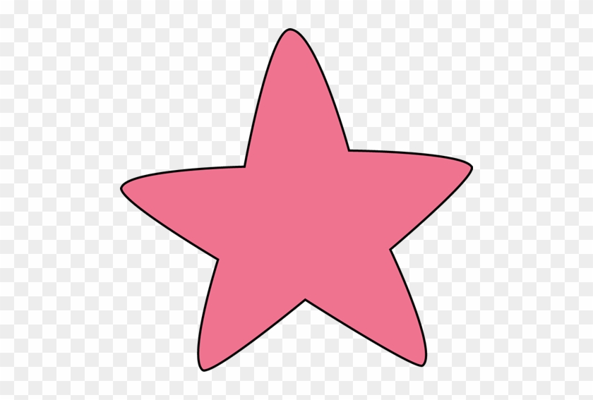 Pink Rounded Star - Star With Rounded Edges #6463