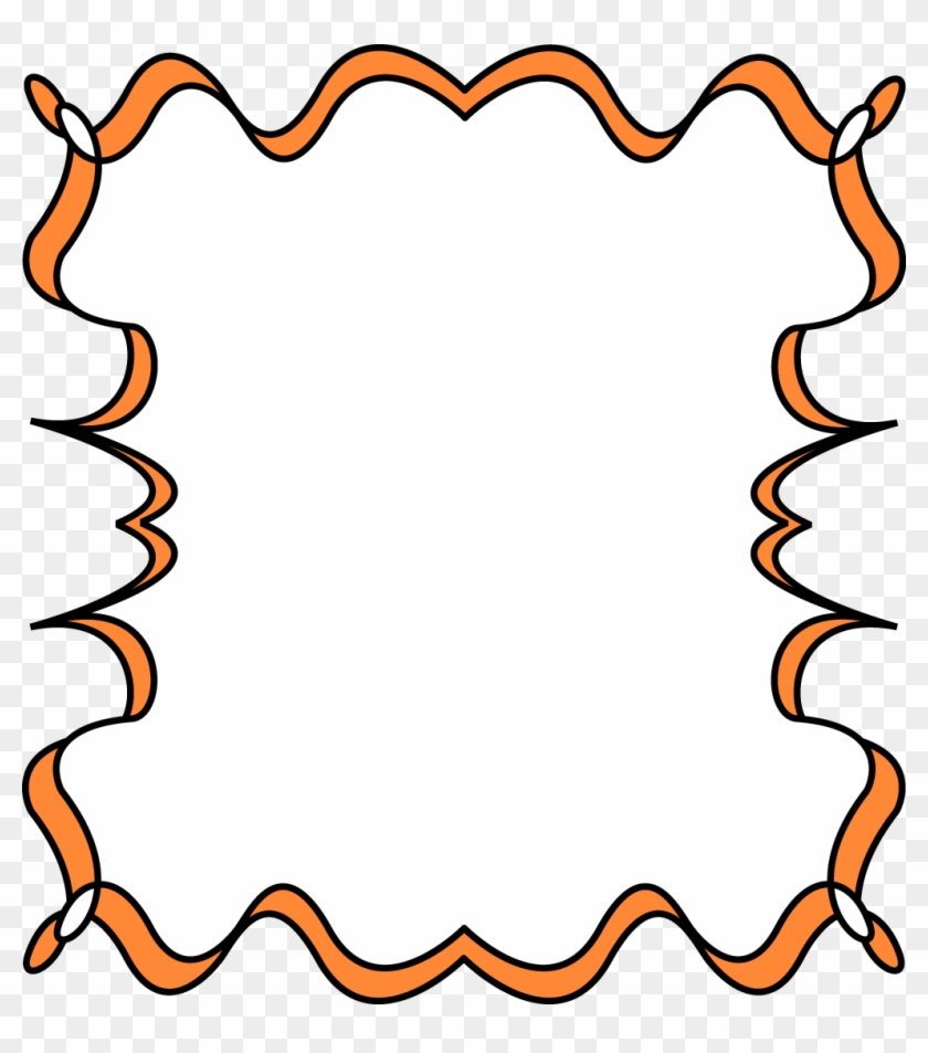 Thanksgiving - Border - Clipart - Funky Borders And Frames #6520