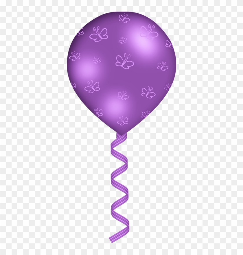 Color ❤ Lila Lavanda ♡ Ballons,png,tube - Globos De Cumpleaños Morados #6530