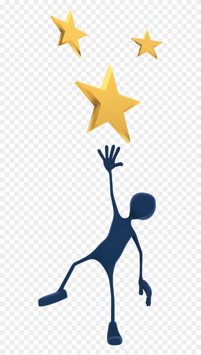 Cartoon Reach The Stars Clipart - Reach For The Stars Png #6547