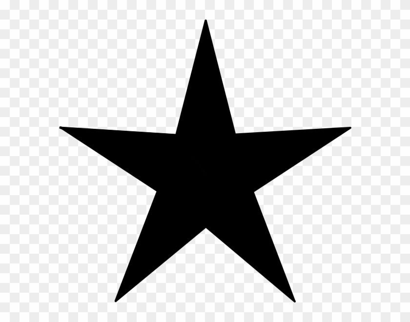 Black Nautical Star Clip Art - Ghana Black Star Flag #6573
